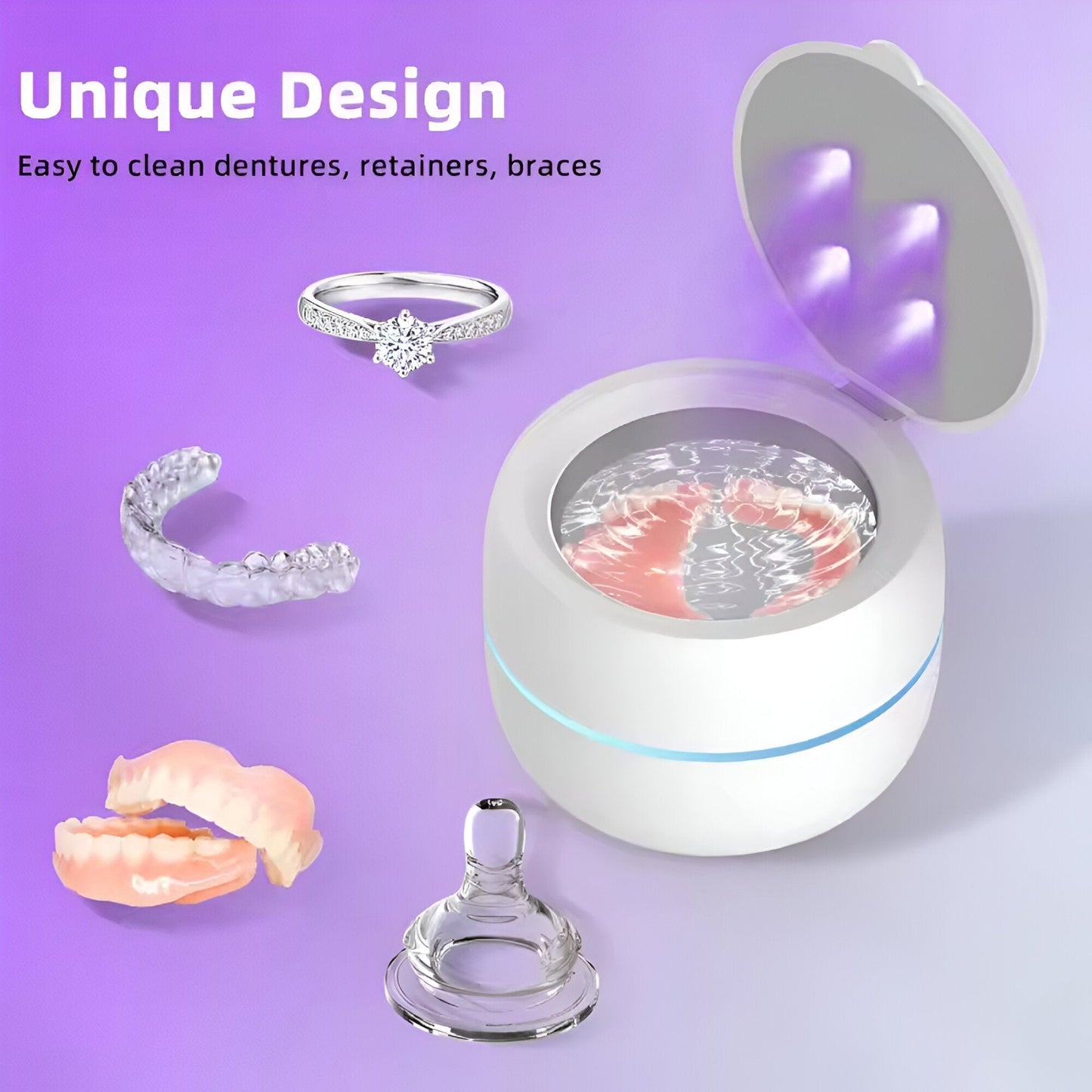 OralClean™ – Ultrasonic Multi-Purpose Cleaner